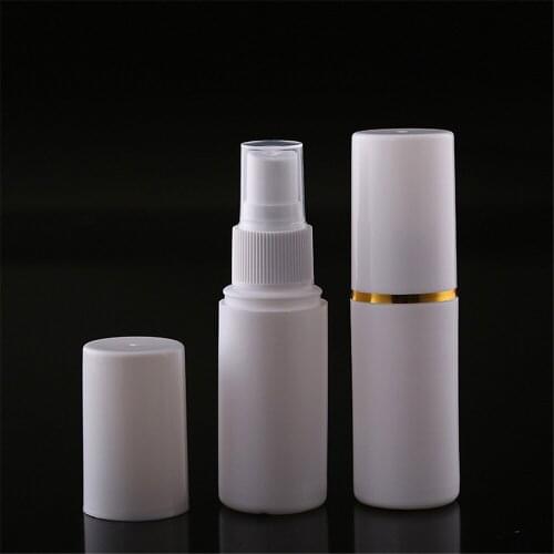 White Empty Spray Bottles Plastic Mini Refillable Container Empty Cosmetic Containers Girls Travel Bottles 30ml/50ml/100ml