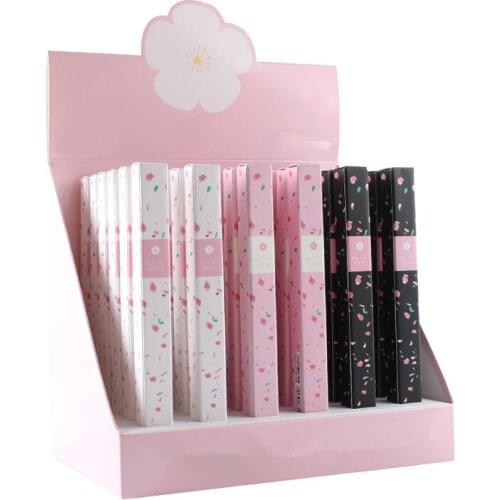 4 pcs Gel Pens Cute Cool High Grade Cherry Blossom Neutral Pen Gift Signature School Gift Stationary Supplies Kawaii Pen