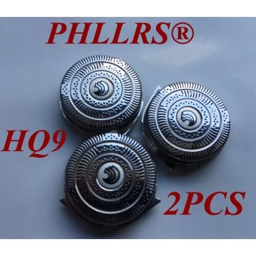 2pcs HQ9 razor blade replace head for philips Norelco shaver HQ9100 HQ9140 HQ9160 HQ9170 HQ9020 HQ9070 HQ9080 HQ9090 HQ9161