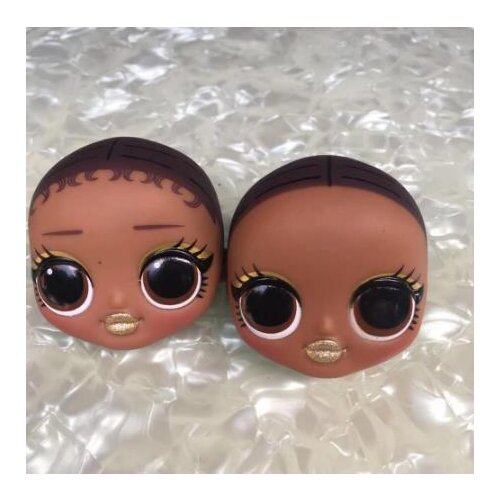 2019 Fashion Sister Doll Head Toy Wig lols Girl Doll Toy Hair DIY Doll Toy Part Girl Fashion DIY Dressing Toy Wig 1/6 Doll Wigs
