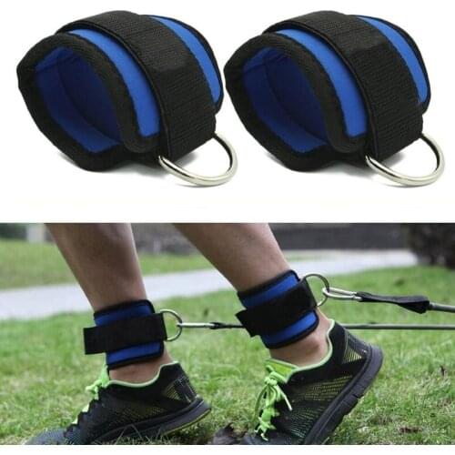 1PC AnkleD-ring Anchor Strap Belt Multi GymCable Attachment Thigh Leg Pulley Strap Lifting Fitness Exercise Training Equipment