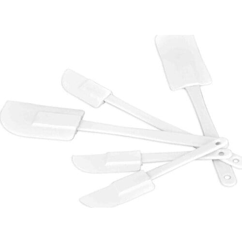 Non-stick Cream Scraper DIY Bread Cake Butter Spatula Mixer Oil Brush Kitchen Baking Tool 5PCS/Set