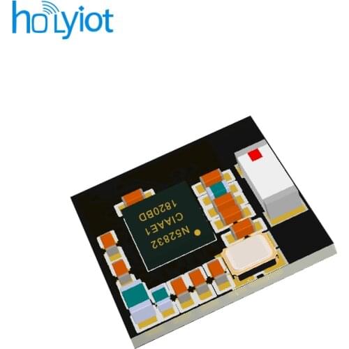 FCC CE TinyBLE Holyiot nRF52832 Bluetooth low energy module BLE 5.0 for Bluetooth mesh