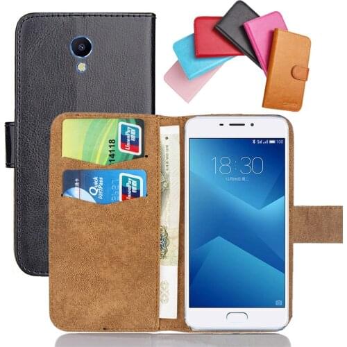 For M5 note Meizu Case 5.5" 6 Colors Flip Fashion Soft Leather Meizu M5 note Cases Exclusive Phone Cover Cases Wallet