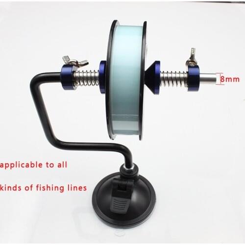 Kawa Fishing Line Winder Aluminum Alloy Fishing Tool Reel Spool Winder Spooler System Tackle Fishing Professional Tool