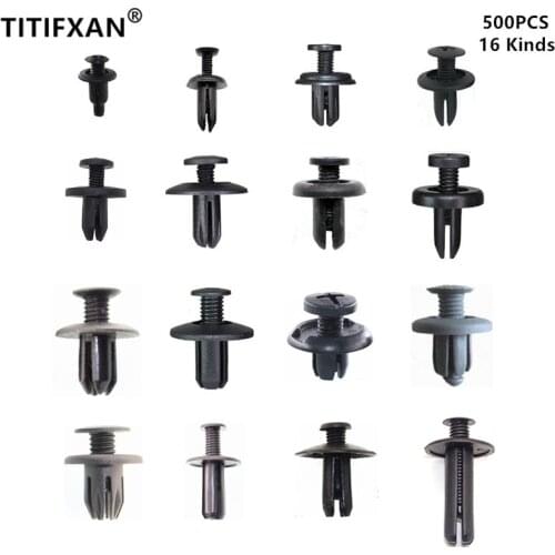 Car Screw Clip Kit For Lexus Toyota Honda Suzuki Renault Volkswagen Ford Skoda Subaru Mercedes-Benz BMW Citroen 500x fasteners