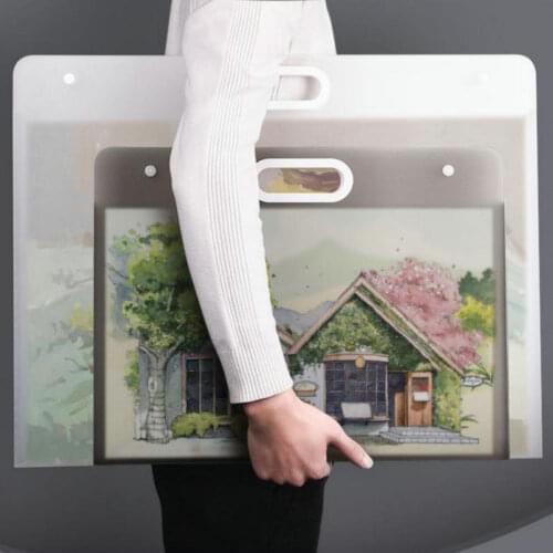 Creative A3 Document Organizer Waterproof Case For Documents Art Drawing Paper Organizer Portable Document Case