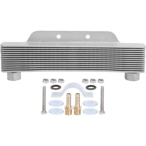 Thermostat Housing Cover auto blanket auto heater 13 Rows Engine Oil Cooler Cooling Universal for 125CC-250CC