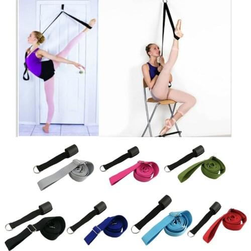 Door Leg Stretcher Band - Improve Leg Stretching with Door Flexibility Trainer