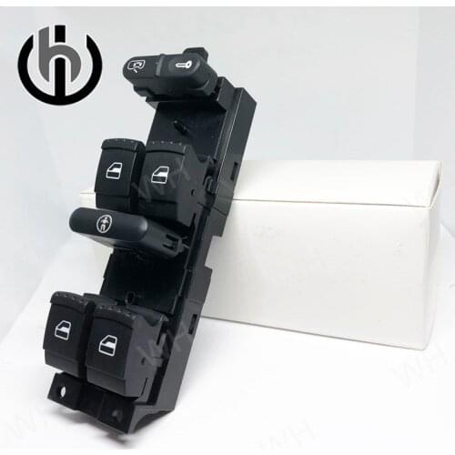 NEW Car Power Window Switch Panel Master Console Control Switch for VW Passat B5 Jetta Bora MK4 Window Lock OE 1J4959857B