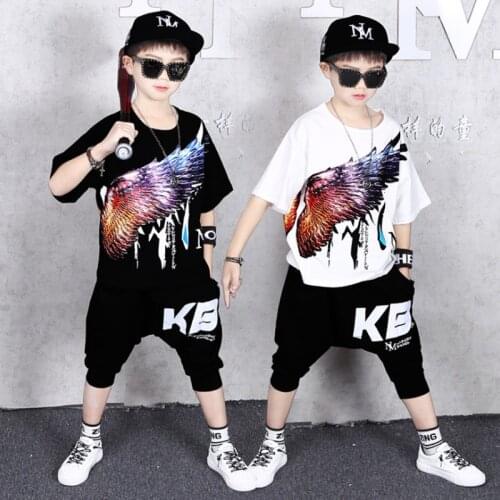 New 2020 Childrens Boys Summer Cartoon Clothing Sets T Shirt And Shorts Casual Tracksuit For Kids Big Boys Sports Suit Clothes