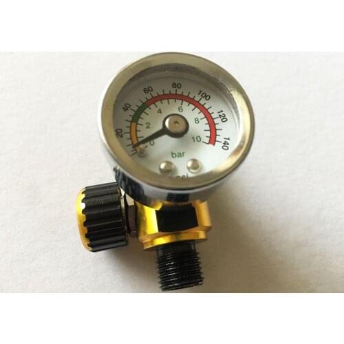 New Air Line Control Compressor Pressure Gauge Relief Regulating Regulator pressure regulator spray gun regulator