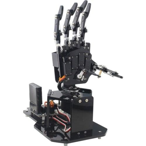 Arduino/Stm32 Programmable Bionic Robot Palm Hand Gripper Claw Somatosensory Robot Manipulator Open Source DIY STEM Toy Kit