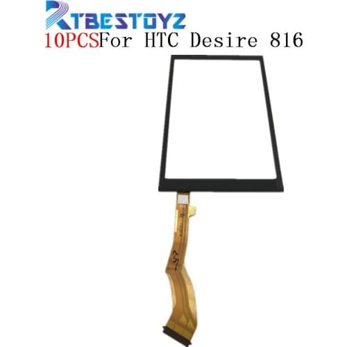 10PCS/Lot Touch Panel Touchscreen For HTC Desire 816 D816 Touch Screen Digitizer Front Glass Sensor