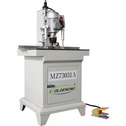 Mz73031A Wood Drilling Machine Single Head Door Cabinet Wood Boards Hinge Boring Machine