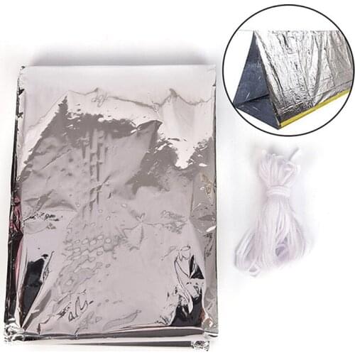 Outdoor Equipment Portable Camping Shelter Emergency Tent Disposable Shelter Tent Outdoor Ultralight Safety Survival Accessories