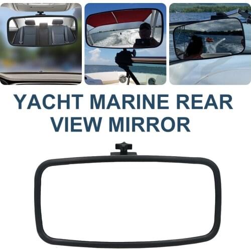 Rear View Mirror for Yacht Marine Boat Rearview Mirror Marine Accessories Applies for Watercraft Surfing