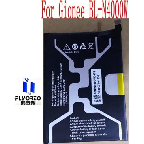100% Brand New High Quality 4010mAh BL-N4000W Battery For Gionee BL-N4000W Mobile Phone