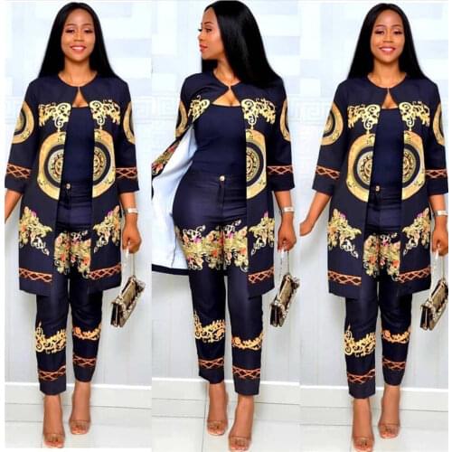 6XL-M African Dashiki New Fashion Suit (Top and Trousers) Super Elastic Party Plus Size For Lady