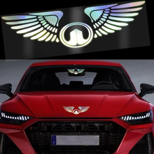 1pcs Car Emblem Stickers Car Decoration Auto Decal for Great Wall Accessories Hover H3 H5 M4 Poer Pao Voleex C30 Wingle 5 Florid