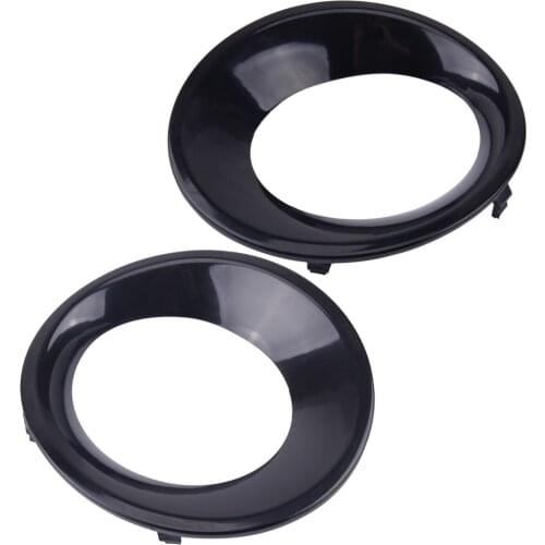 Car Primed Fog Light Grill Ring Trim Cover 51113423789 51113423790 fit for BMW X3 E83 LCI 2007 2008 2009 2010