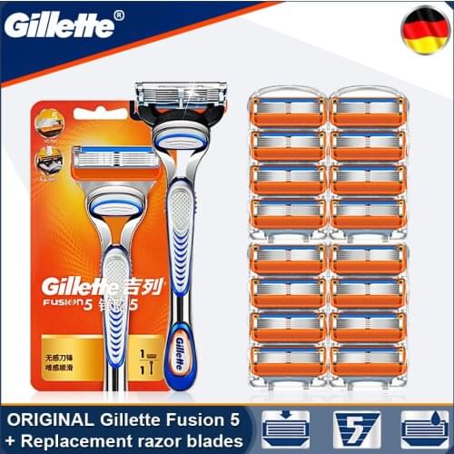 Gillette Fusion 5 Shaving Machine Safety Razor Holder Face Shaver Cassettes Shave Beard Case With Replaceable Blades For Men Hot
