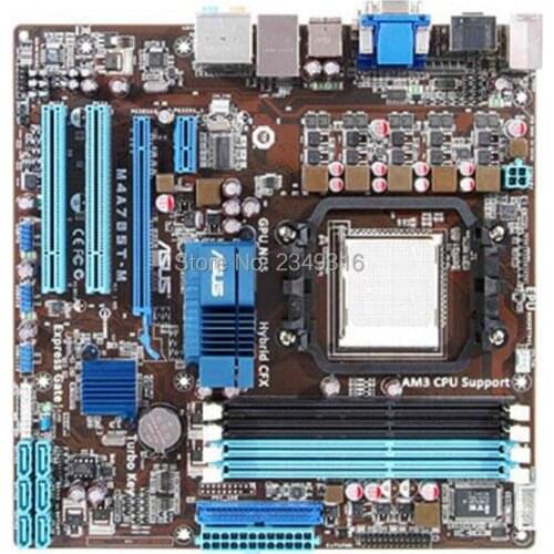 For Asus M4A785T-M Desktop Motherboard 785G Socket Socket AM3 DDR3 Original Used Mainboard