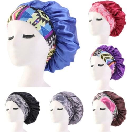 Elastic Waterproof Shower Cap Hat Reusable Bath Head Hair Cover Salon Shower Cap for Men Women Ladies 2019 Hot