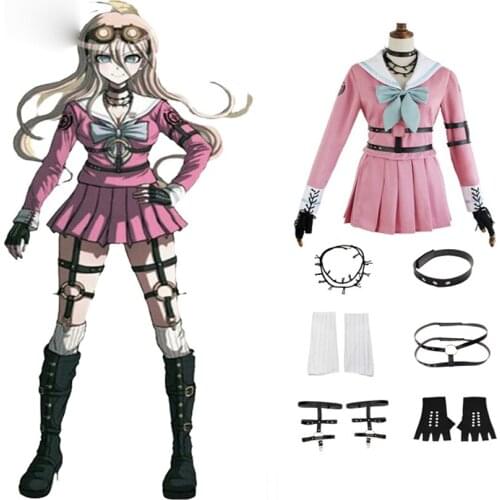 Halloween Christmas Anime custom made Cosplay Costume Danganronpa V3: Killing Harmony Iruma Miu Rabbit Uniform