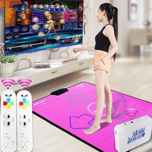 Non-slip Dancer Step Pads Sense Game For Pc Tv Dance Mats Wireless Controll Games Yoga Mats Fitness Single Hand Dance Mat#g30