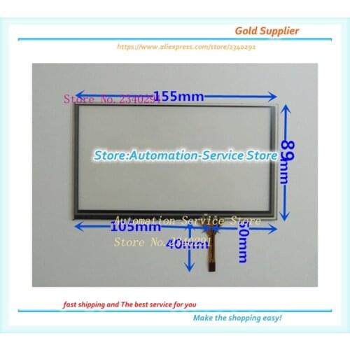New 6.5 Inch Touch Panel For Car DVD Navigator Screen Touch Screen 155*89