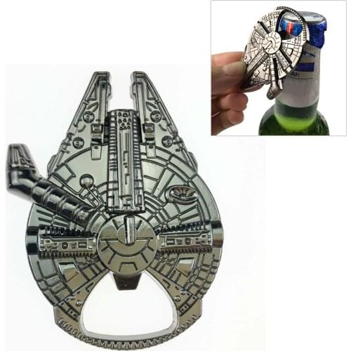 Spaceship Shape Opener Bottle Openers Bar & Kitchen Tools Creative Beer Bottle Opener Wine Accessories Kitchen Supplies Dropship