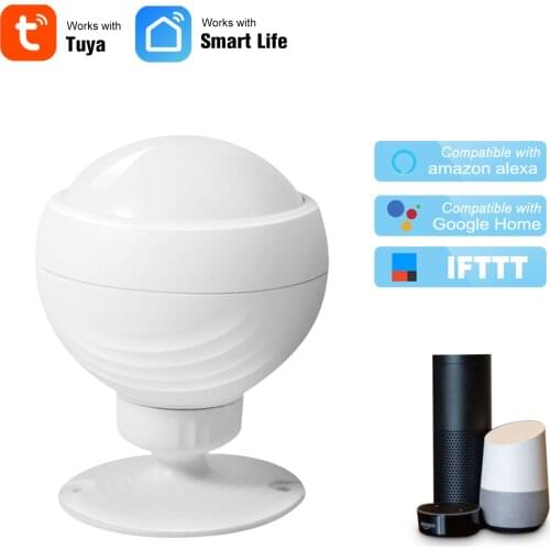 WIFI PIR Motion Sensor Wireless Passive Infrared Detector Security Burglar Alarm Sensor Tuya APP Control Smart Home