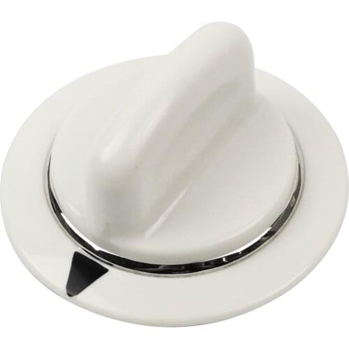 Dryer Timer Control Knob White for GE WE01X20374 PS8769912 AP5805160