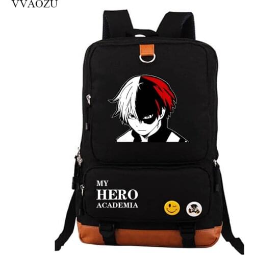My Hero Academia Laptop Backpack Male School Backpacks Rucksacks Leisure Student Schoolbag for Teenage Mochila Escolar
