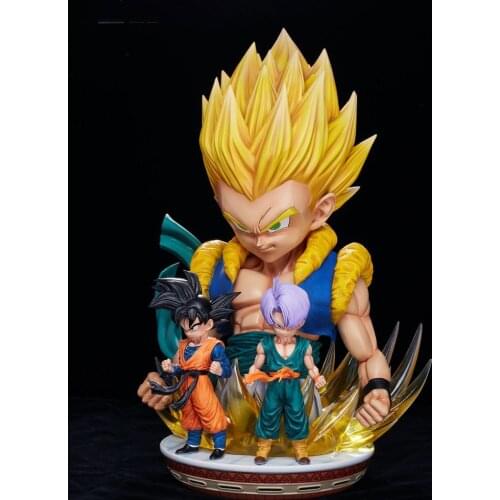 Presale [Yihong] KRC Studio Gotian Trunksa Combination Gotenksa GK Limited Edition Statue Figure Resin Model