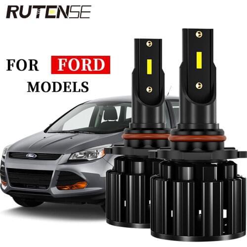 For ford focus mondeo kuga fiesta ecosport Mustang transit High Beam Low Beam Headlight Bulbs Led Fog Light H1 H7 H11 H4 9004