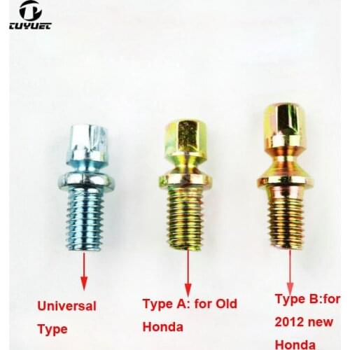 Ignition lock screw For Honda Universal switch ignition lock anti-theft screws