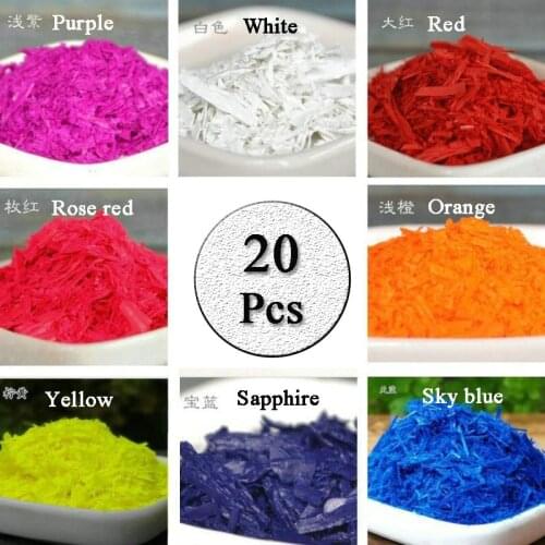 20 Colors DIY Candle Wax Pigment Colorant 2g Each Color Non-toxic Soy Candle Wax Pigment Dye Scented Candle Making Fragrance