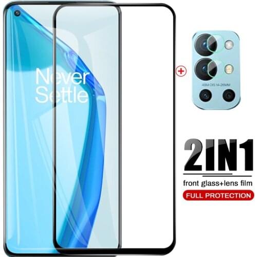 1+ 9r glass tempered glasses for oneplus 9r 9 r plus9r camera lens protective film anti-scratch hd screen protectors glas 6.55"
