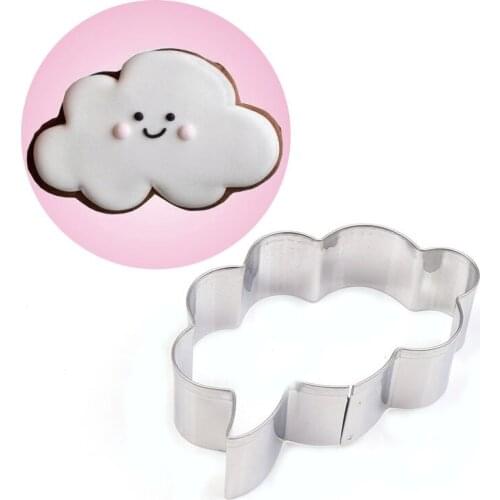 1pcs patisserie reposteria Clouds Moldes Metal Cookie Cutter Cupcake Biscuit Pastry Kitchen Accessories Cake Decorating Tools