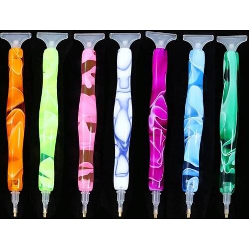 Diamond Painting Point Drill Pen Tool 5D DIY Handmade Embroidery Cross Stitch Colorful Point Pen Tools Accessories