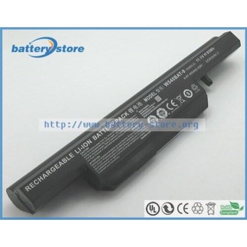 Free ship 11.1V, 93W Genuine battery W540BAT-9 ,6-87-W54AS-4281 for CLEVO Nexoc B509II , HASEE K680E-G4E3 , HASEE K680E-G4D3