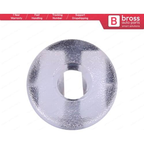 Bross Auto Parts BCF393 10 Pieces Lock Nut, White for Fiat 14115980, Peugeot 6992 G2,VW 155809966, Karsan 14115780