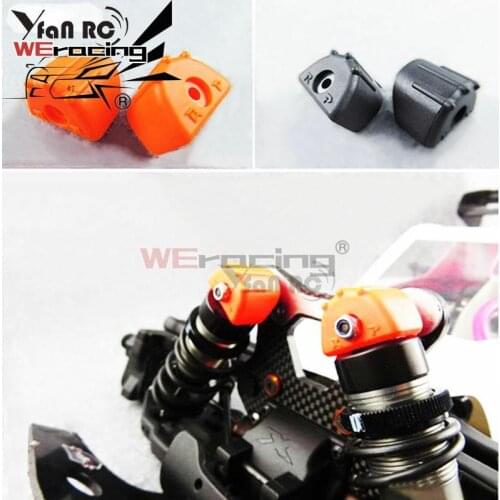 Model vehicle shock absorber cover oil pressure bracket sheath cross-country big foot anti-wear rubber anti-collision glue