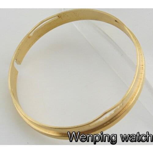 All stainless steel material movement cushion mount fit ST3601 st36 ETA 6497 6498 hand winding movement watch case