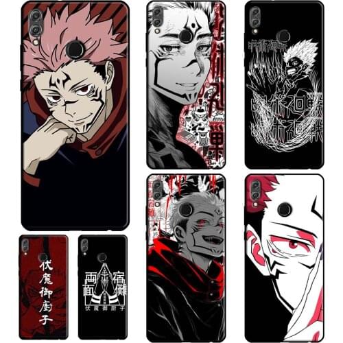 Jujutsu Kaisen Ryomen Sukuna Anime Case For Huawei Honor 10 Lite 10X 8 9 10i 6A 8A 8S 7S 7X 8X 9X 7C 20 7A 4C 6C Pro Cover