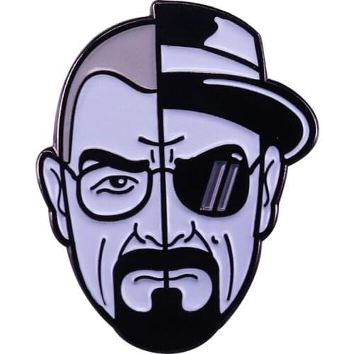 Two Face Breaking Bad Heisenberg Pin Badge