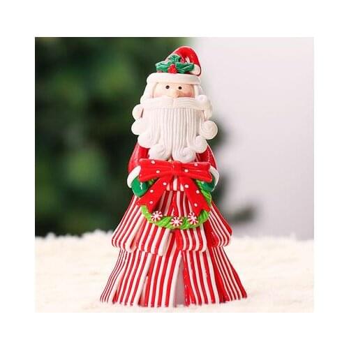 Cake decorative mold Christmas gift candle silicone mold handmade soap mold Christmas decorations Snowmen old man