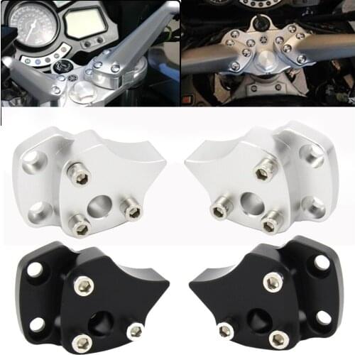 Motorcycle Handlebar Riser Spacer Kit For Yamaha FJR1300 FJR 1300 2001 2002 2003 2004 2005 Handle Bar Riser Mount Clamp
